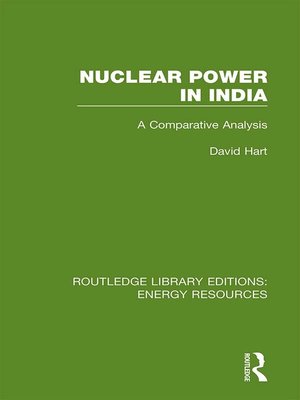 cover image of Nuclear Power in India